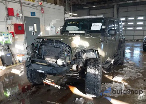 2015 Jeep Wrangler Unlimited Sahara from USA, damaged, VIN 1C4BJWEGXFL620991